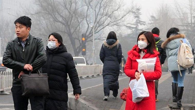 Çin'de hava kirliliği alarmı!