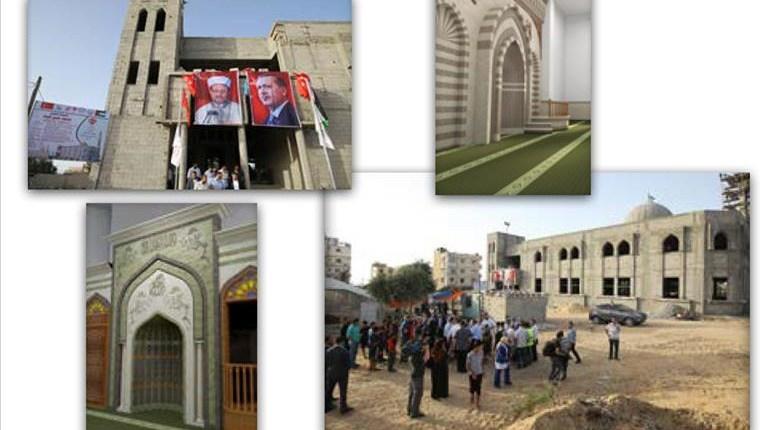 Türkiye Diyanet Vakfı, Gazze'de yıkılan camileri ayağa kaldırdı 
