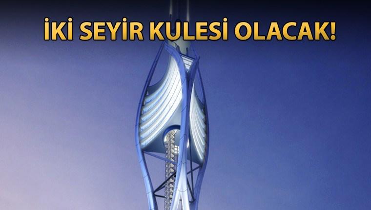 Çamlıca'daki dev kule 4 buçuk milyon turist çekecek 