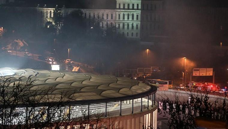 Beşiktaş Vodafone Arena'nın yakınında bombalı saldırı!