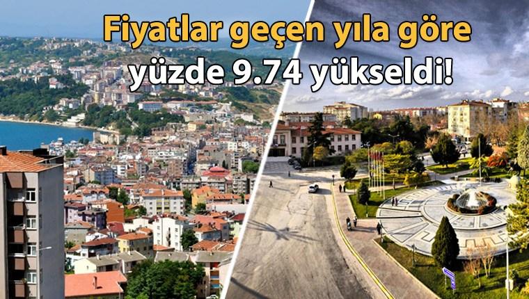 Konut fiyatları Sinop'ta, kiraları ise Kırklareli'de arttı!