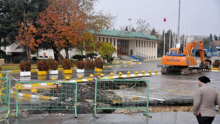 Atatürk Havalimanı Devlet Konukevi'ne güvenlik duvarı!