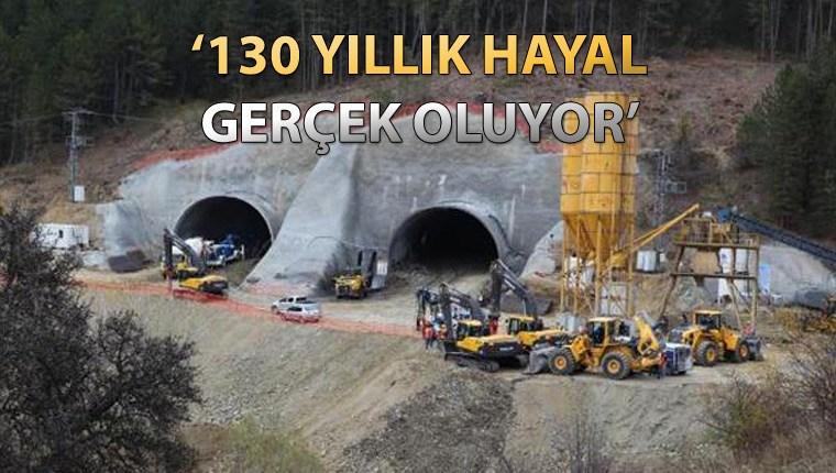Ilgaz Tüneli 26 Aralık'ta hizmete giriyor!