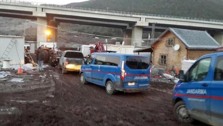 Gebze-Orhangazi-İzmir Otoyolu inşaatında PKK operasyonu!