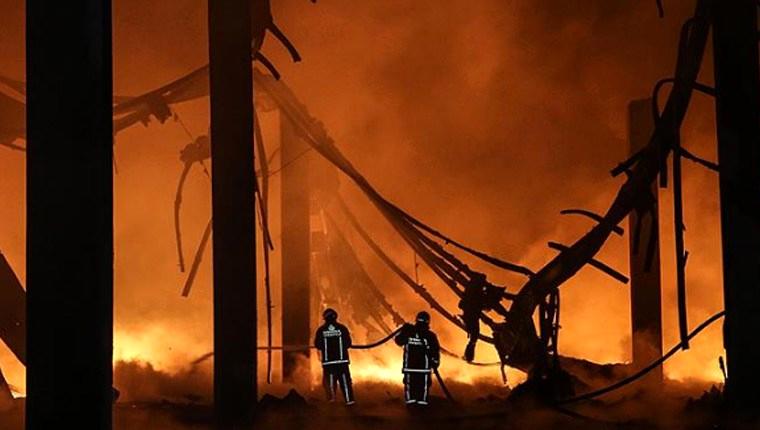 Arnavutköy'de fabrikada patlama!