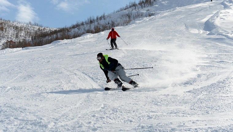 Ovacık'ın kayak merkezi yeni cazibe merkezi oldu