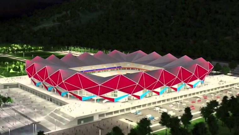 Trabzonspor, yeni stadına 'merhaba' dedi