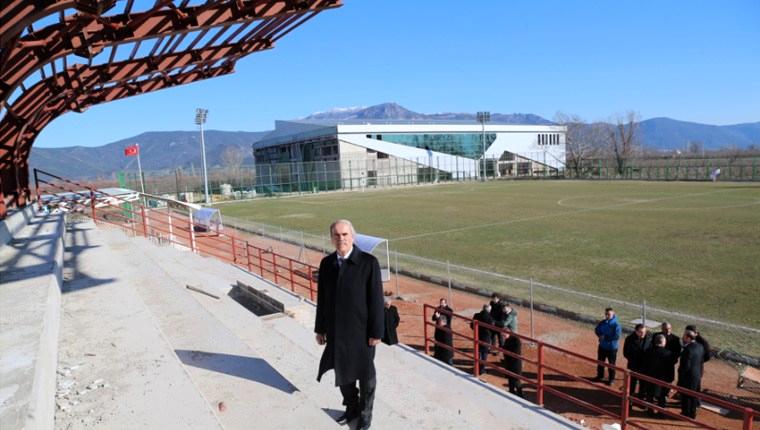 Bursa'daki Gürsuspor Stadyumu yenileniyor 