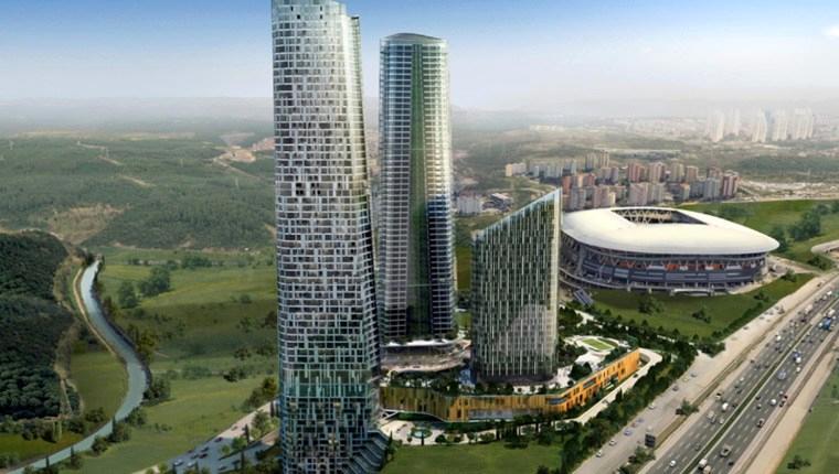 Skyland İstanbul'da Otis asansörleri kullanılıyor 