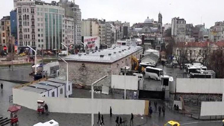 Taksim Camisi için çalışmalar başladı!