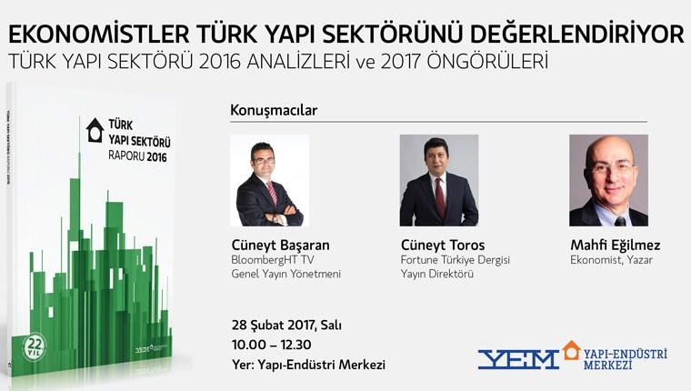 Türk Yapı Sektörü 2016 Raporu 28 Şubat'ta açıklanıyor!