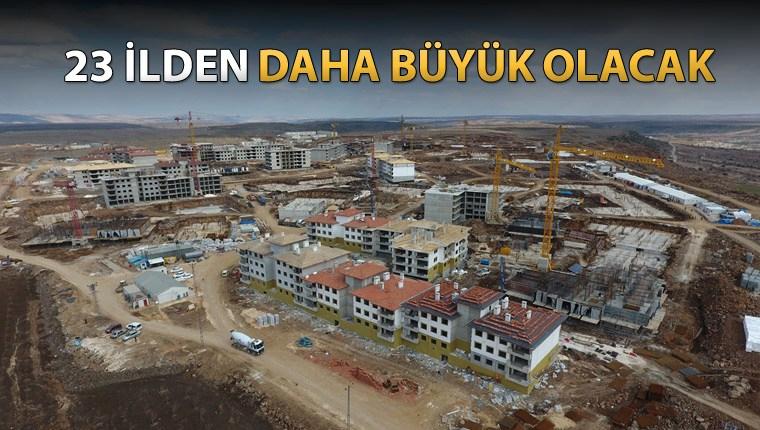 Gaziantep'teki Kuzey Şehir projesi hızla yükseliyor 