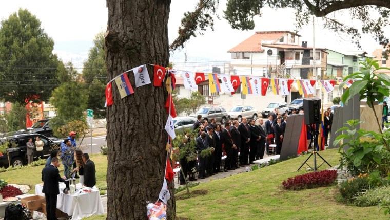TİKA, Ekvador'da Türkiye Parkı açtı 