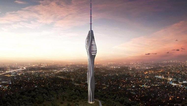 Çamlıca kulesinin boyu 365,5 metre olacak!