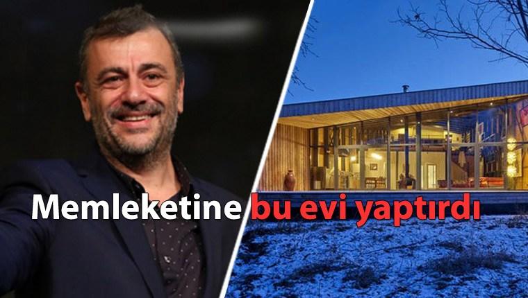 Kutluğ Ataman'ın Erzincan'daki evi şaşkına çevirdi