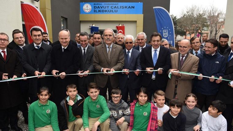 Bursa’da 2 okul törenle hizmete açıldı