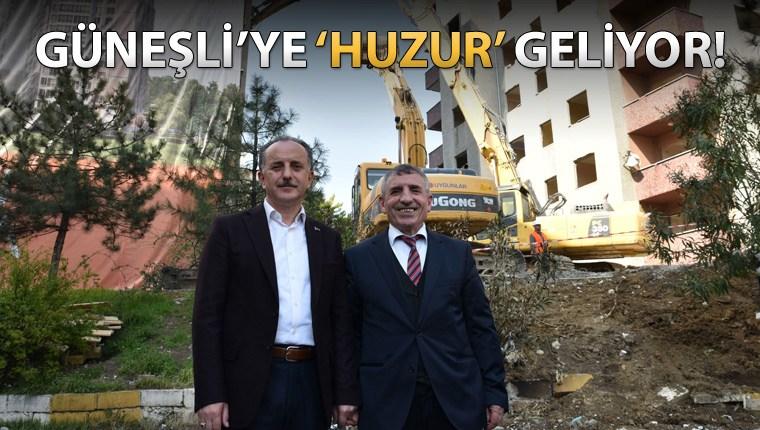 Huzurlu Marmara Güneşli için yıkımlar başladı!