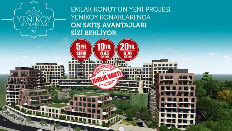 Yeni Yapı Yeniköy Konakları'nda avantajlı fiyatlar!