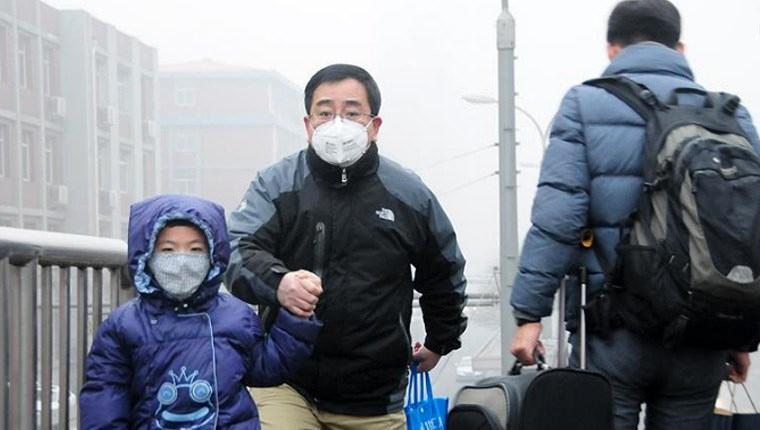 Çin'de hava kirliliği nedeniyle 3 günlük turuncu alarm