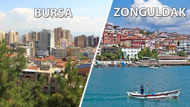 Satış fiyatları en çok Bursa'da, kiralar Zonguldak'ta arttı