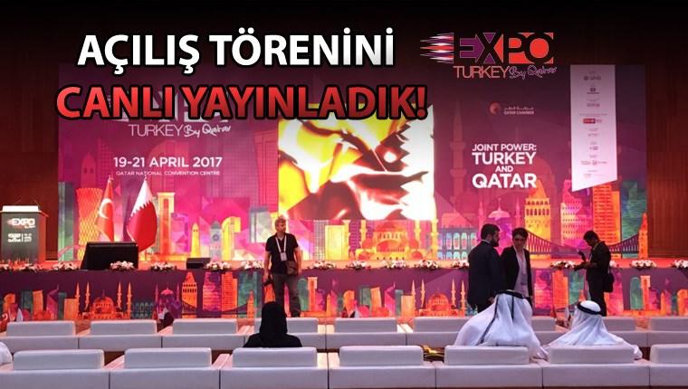 EXPO Turkey by Qatar'ın açılış seremonisi yapıldı 