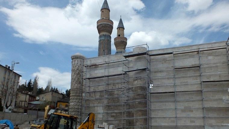 Sivas'taki Gökmedrese'de restorasyon tamamlanıyor 