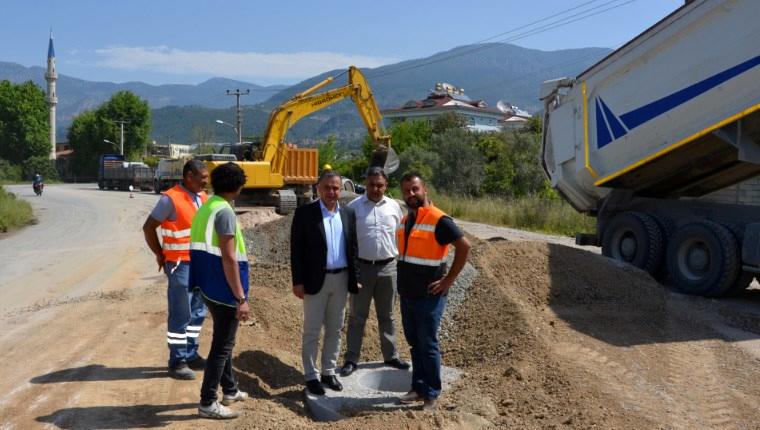 Antalya'ya 30 kilometrelik kanalizasyon hattı 
