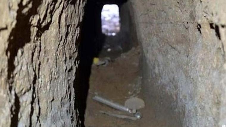 Metro kazısında kuyumcuya açılan tünel bulundu