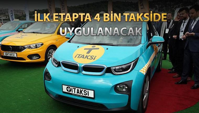 İstanbul'da 'itaksi' ile boşta taksi sayısı azalacak