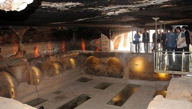 Dara Antik Kenti'ndeki galeri mezar ziyarete açıldı