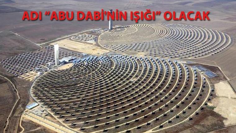 Dünyanın en büyük santrali Abu Dabi'de inşa edilecek