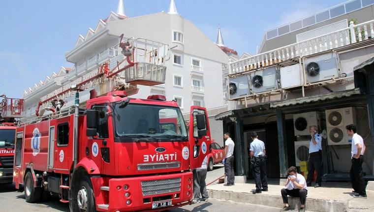 Antalya’da 5 yıldızlı otelde yangın!