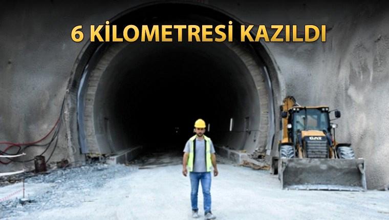 Yeni Zigana Tüneli'nde çalışmalar aralıksız sürüyor 