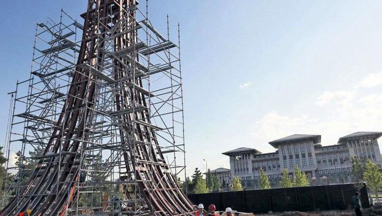 Ankara'da 15 Temmuz Şehitler Anıtı'nın yapımı sürüyor!