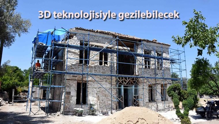 Muğla'daki Hanım Ağa Evi 'kaşıkla' restore ediliyor