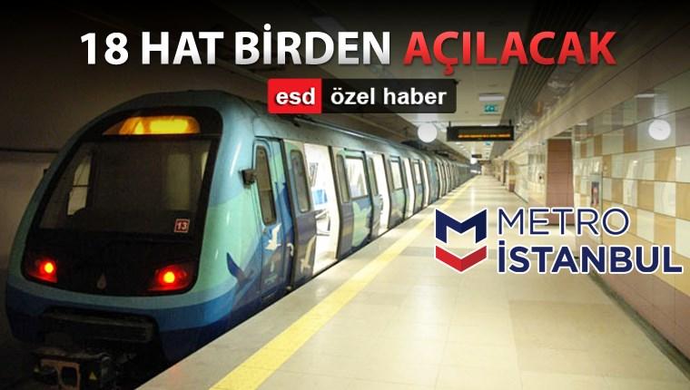 İstanbul'da 2019 yılına metro projeleri damga vuracak!