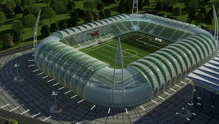 Spor Toto Akhisar Stadyumunu'nun mebran çalışmaları hız kazandı 