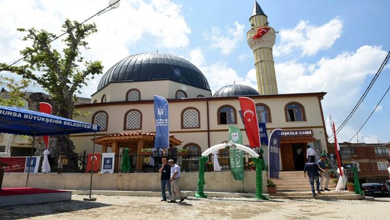 Bursa Müşküle'deki tarihi cami yeniden ibadete açıldı!