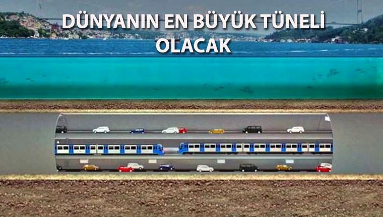 Büyük İstanbul Tüneli için ilk adım atıldı!