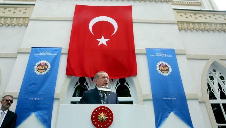 Beşiktaş'taki Yıldız Hamidiye Camisi ibadete açıldı 