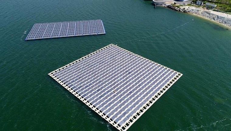İBB, Türkiye'nin ilk yüzer güneş enerji santralini kurdu