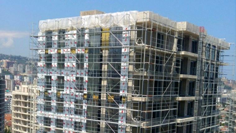 Trabzon Marin City projesinde inşaat devam ediyor 
