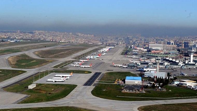 Atatürk Havalimanı'nda dün 202 bin yolcu hizmet aldı