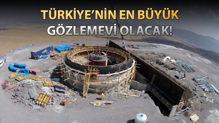 Doğu Anadolu Gözlemevi 2020'de faaliyete girecek 