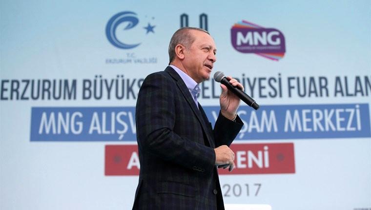 Erdoğan, MNG Alışveriş ve Yaşam Merkezi'nin açılışını yaptı