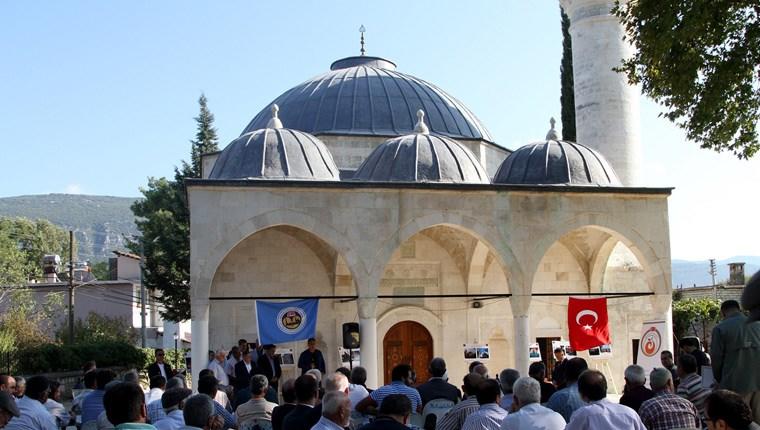 Antalya'daki Nasreddin Camisi restorasyon sonrası ibadete açıldı