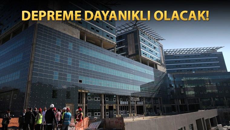 Göztepe'de inşa edilen hastanenin yüzde 60'ı tamamlandı 