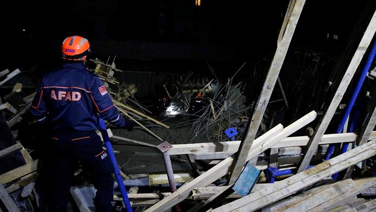 Ankara'da inşaatta göçük: 5 yaralı