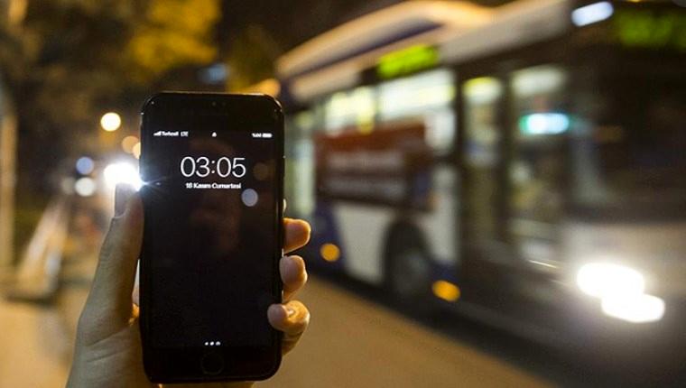 Ankara'da EGO otobüsleri gece seferlerine başladı 