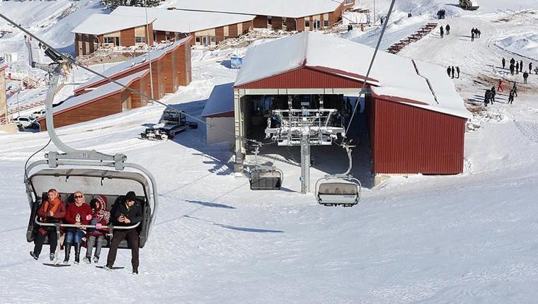 Çambaşı Yaylası’na kayak merkezi açıldı